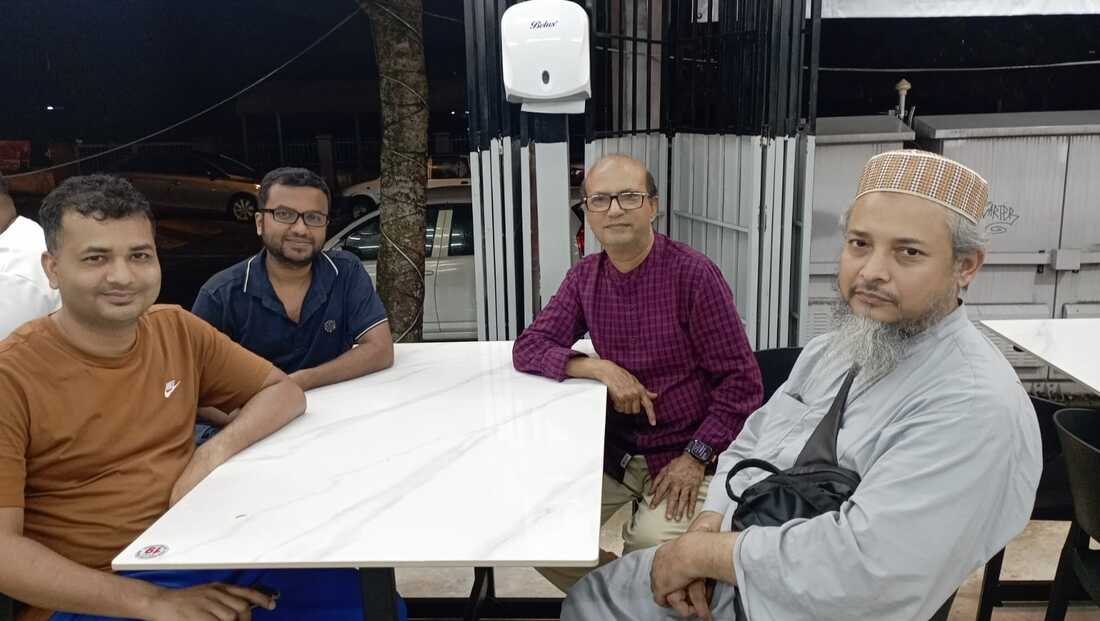 Academic interaction with Prof A K M Ahsanul Haque in Gombak Malaysia