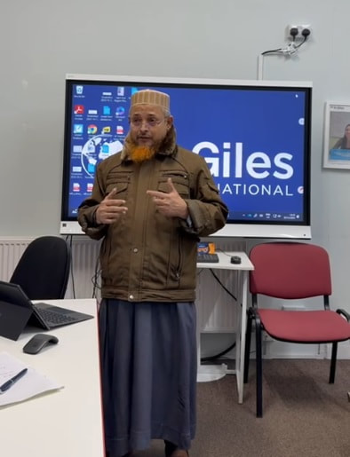 Presentation session at St Giles International Cambridge