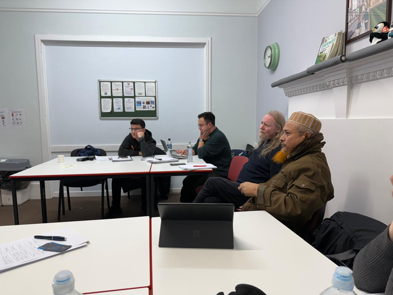 Technical presentation session at St Giles International Cambridge