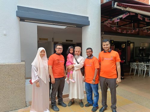 With i-Proclaim Research Academy team in Kuala Lumpur Malaysia